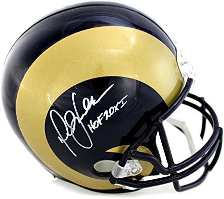 Голям шлем Маршал Варираща с автограф Сейнт Луис Рэмс NFL Ридделл и надпис HOF 20XI