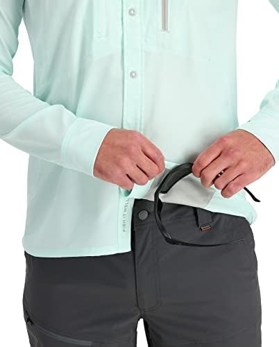 Мъжка риза Simms Сигнално BiComp с дълъг ръкав, UPF 30, Бързосъхнеща
