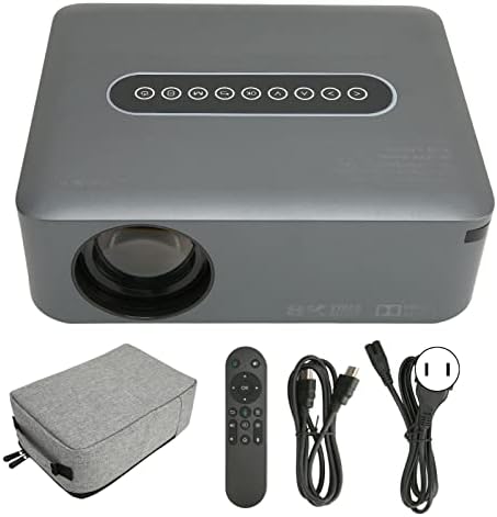 Шрайбпроектор, 1080P Bluetooth Проектор С Подкрепа за стрийминг на Глас Дистанционно управление 8K Портативен WiFi Bluetooth за Мултимедийни Образователни Домашно кино (штепсел