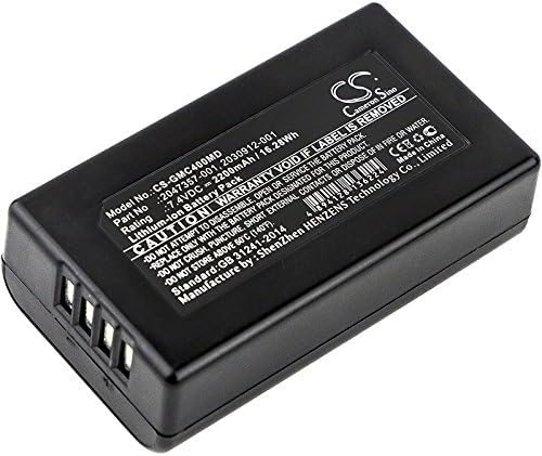 Преносимото батерия Cameron Sino за GE MAC 400, MAC 600, MAC C3 (2200 mah)