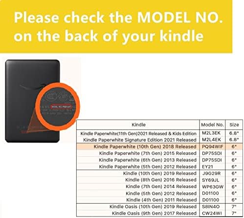 Калъф за Kindle Oasis 2/3 - (9Th 10Th Gen) 2017 2019 Smart-калъф с автоматично изключване от режим на сън, тънък калъф за четец на електронни