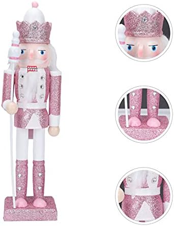 VOSAREA Коледен Лешникотрошачката Набор от Бижута Лешникотрошачката Кукла Войници Модел Лешникотрошачката Куклени Украса на Детска Празнична Украса Орехова Кукла