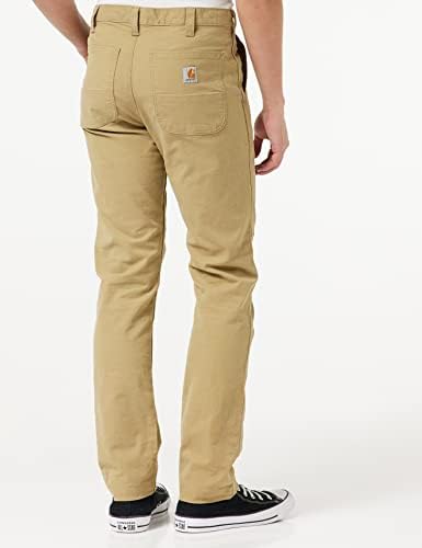 Мъжки зауженные работни панталони Carhartt Rugged Flex Директно намаляване на Платното с 5 джоба