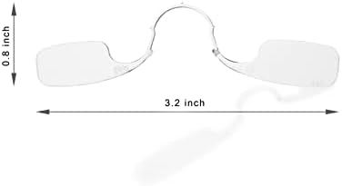 glens Резервни Прозрачни Очила за четене за мъже /Жени Сила Корекция| +1.5,+2.0,+2.5,+3.0 | 3 - Ято