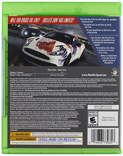 Моноприз Xbox One - Need for Speed: Rivals (111449) - Xbox One