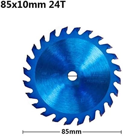 Пильный диск за планински мъже 1бр 85x10/15 мм 24/30/36 на зъбите TCT дограма Дискова трион С Нано-синьо покритие Режещ диск с твердосплавным върха (Цвят: 85x15x36 Тона, размер: 10 ?