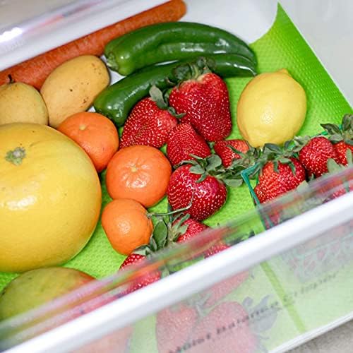 Подложка за чекмедже на хладилника Grand Fusion Fresh Fruits, Втулки за хладилник, Запазване на вашите продукти пресни и сочни, Лесно