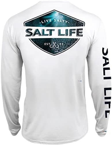 Мъжки Дълбоководен Лека риза Salt Живот с дълъг ръкав Performance Shirt