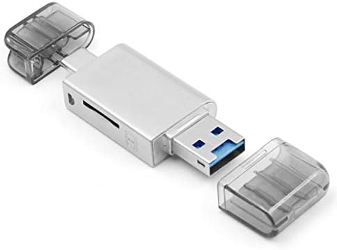 Cablecc USB-C Type C / USB 2.0 to NM Nano Карта Памет и Микро TF Четец на карти за Мобилен телефон и лаптоп Huawei