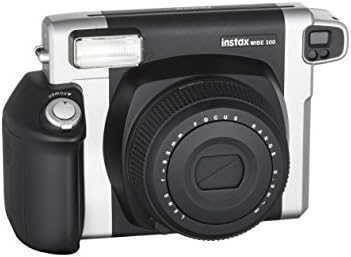Филмова камера Fujifilm Instax Wide 300 (черен) и филм Instax Wide Instant Film, 20 експозиции, Бяла, Нова опаковка