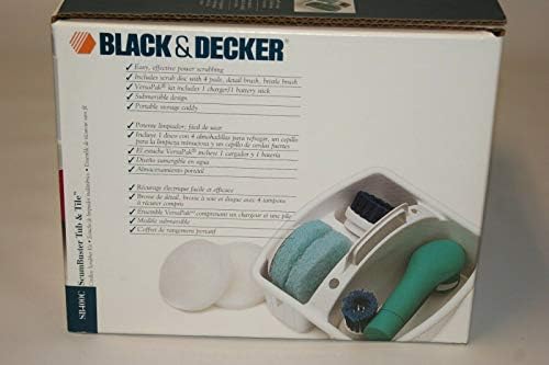 Безжичен комплект за почистване на бани и плочки Black & Decker от котлен камък