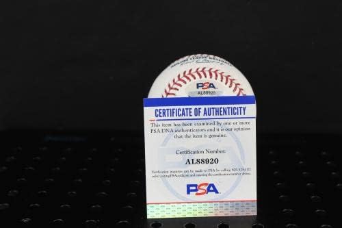 Карлос Белтран Подписа Бейзболен Автограф Auto PSA/DNA AL88920 - Бейзболни топки с Автографи