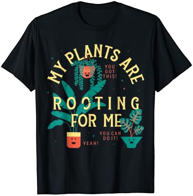 Моите растения Страдат За Мен, Растителна смешно футболкусадовника-градинар