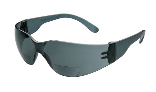 Защитни Очила Портал Safety 46MG10 StarLite MAG, Увеличаване на 1,0 Диоптър, Сиви Лещи, Сиви Сб