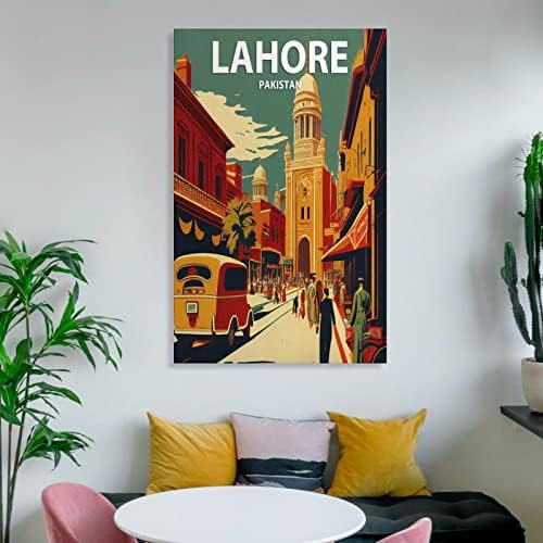 Плакати за Пътуване, Плакат с Гледката на Пакистан, Реколтата, Плакати, Стенни Артистични Щампи върху Платно, Декори за стени, Обзавеждане за Спални, Подаръци, Плака
