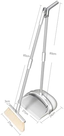 Комплект за метли и совков BKDFD Метла Комбиниран комплект за подметания и прибиране на битова метла и лопата (Цвят: D, размер: както е показано на фигурата)