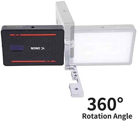 YC Onion RGB Camera Light Фотостудийное видеоосвещение с управлението на приложение, led видеоосвещение с регулируема яркост от 3200