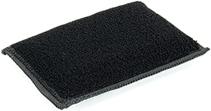 Scrub Ninja - Гъба за почистване на интериора (5 x3) за почистване на кожа, пластмаса, винил и мека мебел (черна / сива)