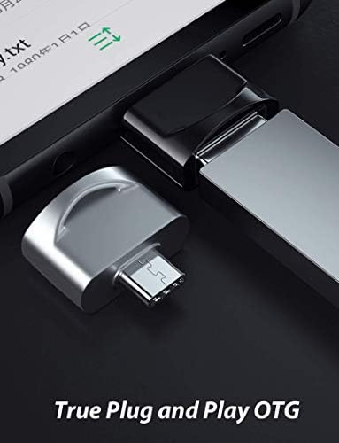 Адаптер Tek Styz C USB за свързване към USB конектора (2 опаковки), който е съвместим с вашия Sony H8116 за OTG със зарядно устройство Type-C.