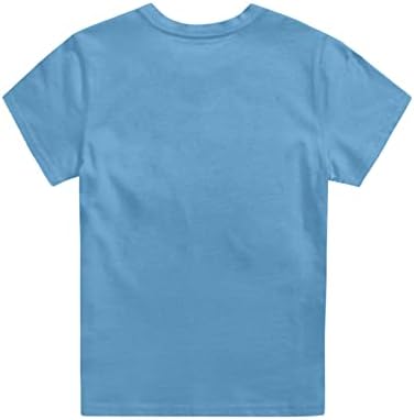 Летни Тениски с къси ръкави За момчета и Момичета, Ежедневни Ризи с яка-постоянни, Ежедневни Връхни Дрехи, в Размер от 3 до 16 Години