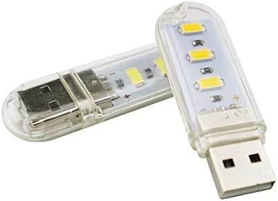 AGIPS Led Аксесоари за Украса Led нощна светлина USB Mini Отбивка атмосфера на 3 светодиода Книгата Светлини 5 за преносими КОМПЮТРИ,