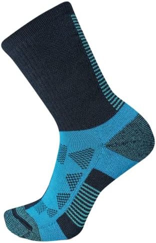 Мъжки и Дамски Чорапи Merrell Moab Speed Lightweight за разходки - 1 Двойка-Унисекс, Екологични Coolmax Ecomade