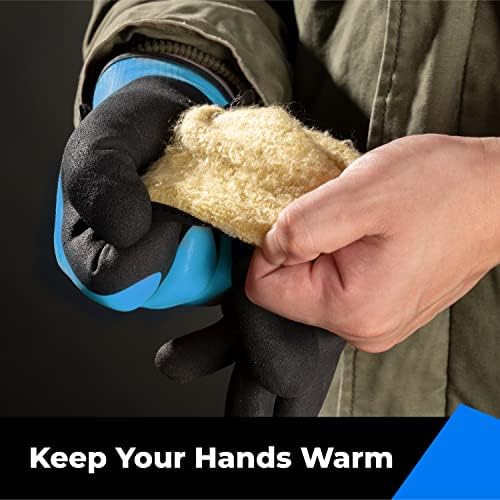 Водоустойчиви Ръкавици за мъже и жени, Зимни Работни Ръкавици за студено време, Touchsreen, Термоизолированные Ръкавици за фризера,