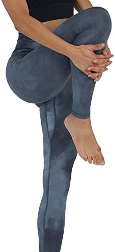 ODODOS/ Женски Гамаши за йога с висока талия и Вътрешен джоб, 28 инча, Спортни Чорапи за бягане, Спортни Панталони за Йога в Тъмно