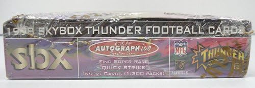 1998 Skybox Thunder Football Hobby Box - В него участват начинаещи 1998 г. (Пейтън Манинг, Ранди Мос, Фред Тейлър и други)