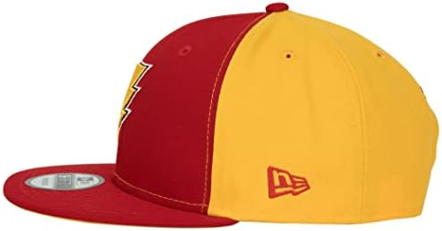 Символ на нова ера Shazam Червено-Златна шапка Colorway 9Fifty с регулируема глава