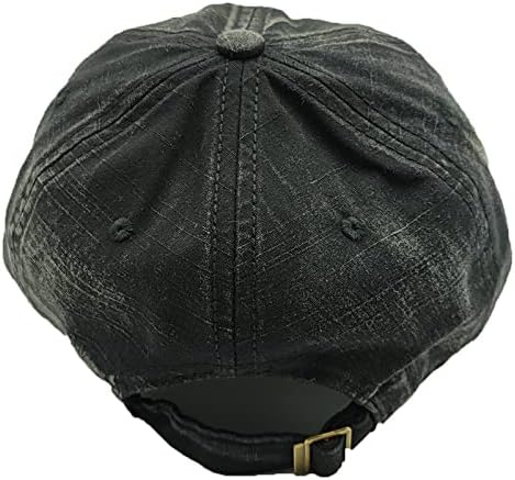 Класическа бродерия памук бейзболна шапка Кепър унисекс ретро проблемни регулируеми слънчеви каски за мъже, жени татко